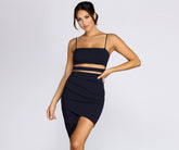 Mini-robe aux styles sensuels